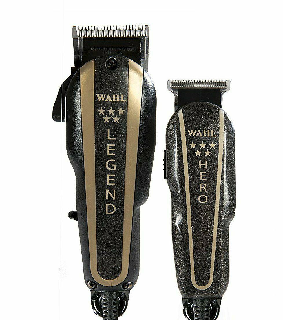 Wahl Professional Barber Machine Hair Cutting Kit Great Trimmer clippers Set