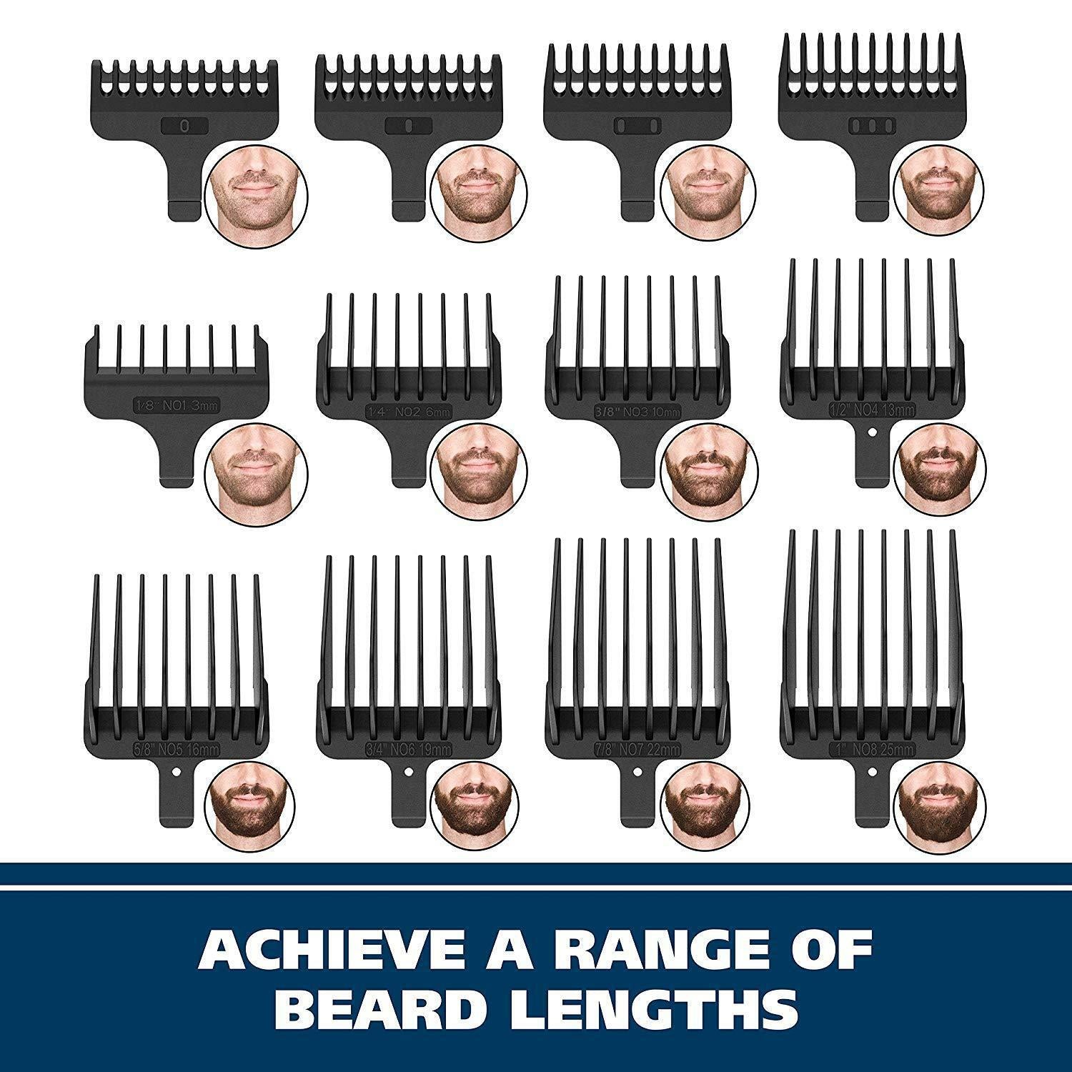 Wahl Clipper Slate  Steel Lithium Ion Plus Beard Trimmers for Men,