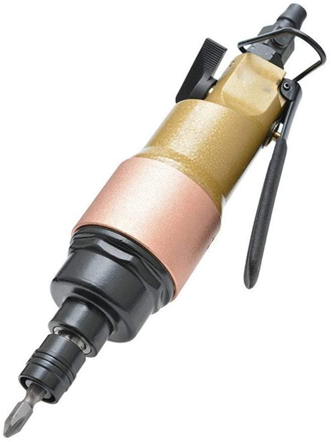 GJNVBDZSF Repair Kit Portable Pneumatic 10000rpm Double Hammer Pneumatic Screwdriver, Powerful Pneumatic Screwdriver Hand Tools Industrial