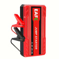 Portable Car Jump Starter Battery Power Bank Emergency Booster With LED Light 12V Auto Starting Device Support Starting 12V Gasoline Cars Up To 101.44oz