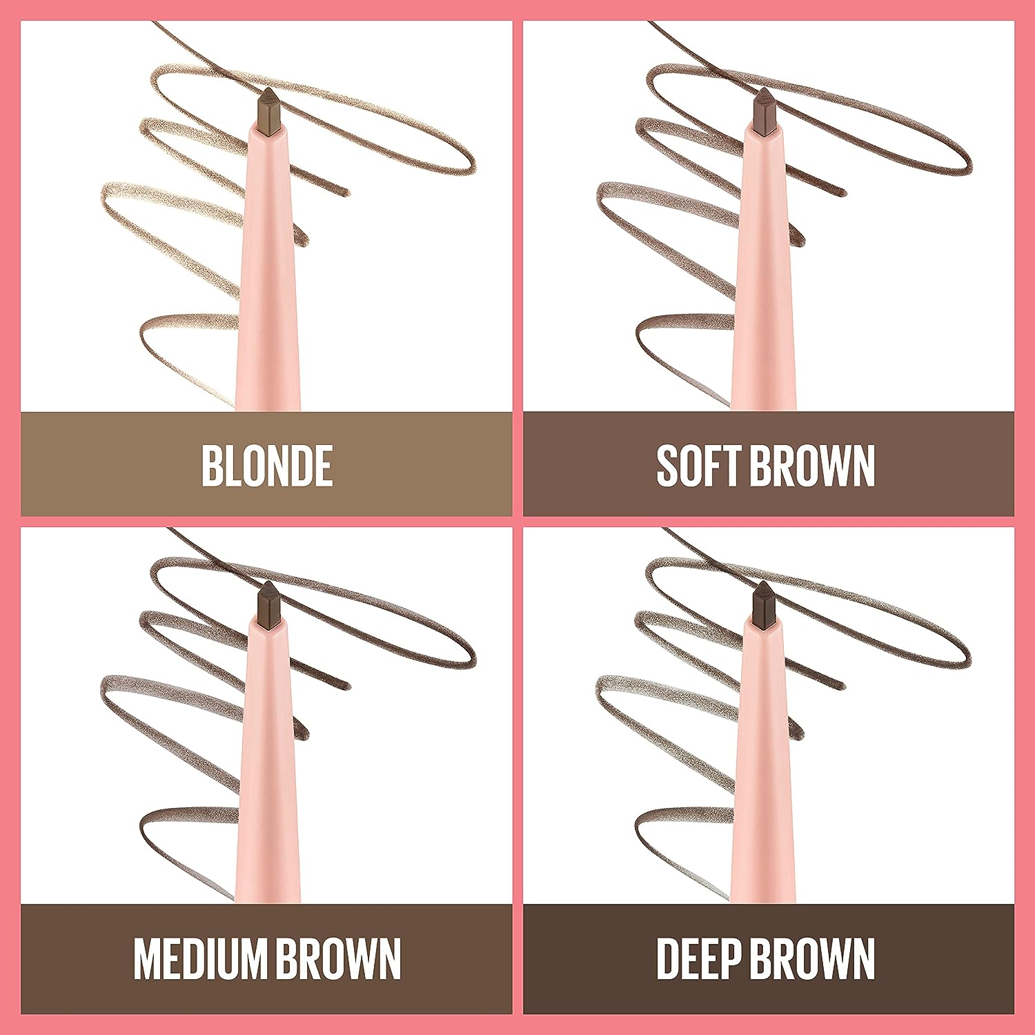 Maybelline New York Total Temptation Eyebrow Definer Pencil, Blonde, 1 Count
