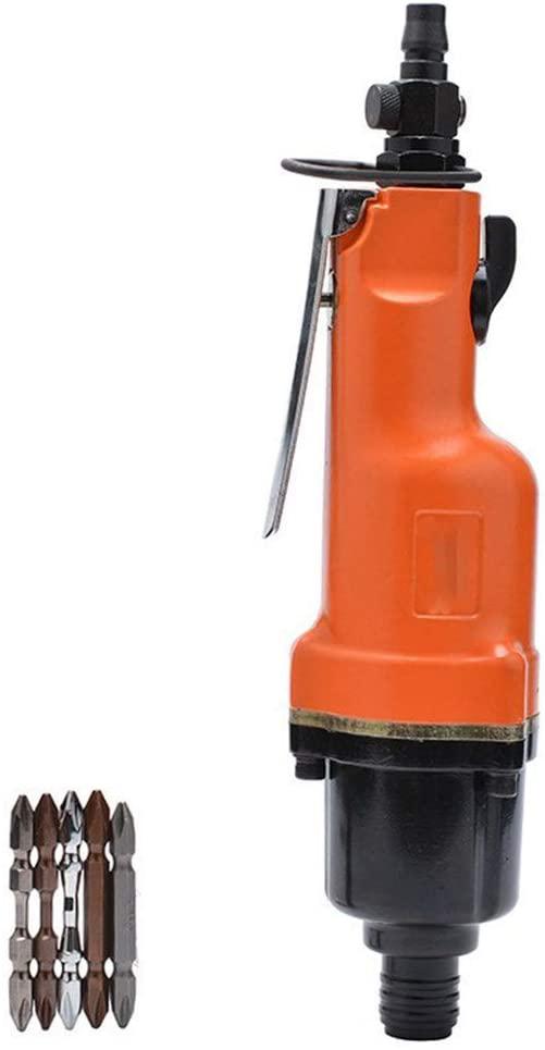 JF-XUAN Screwdriver High Strength Straight Wind Batch, High Torque Wind Batch Fast Pneumatic Screwdriver Industrial Grade Hand Tool Multifunction and Ergonomic