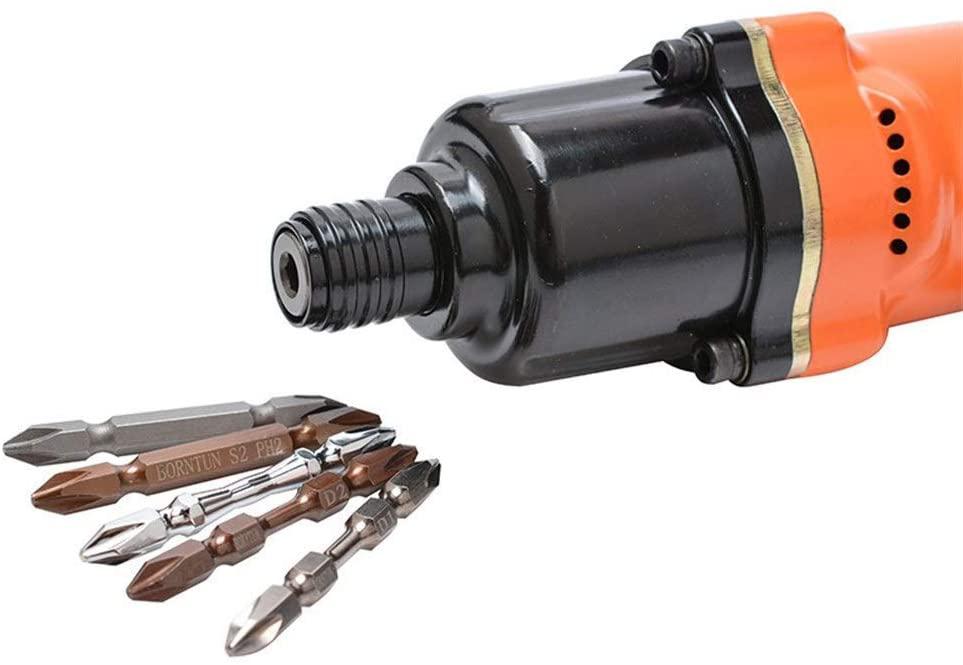 BINGFANG-W High Strength Straight Wind Batch, High Torque Wind Batch Fast Pneumatic Screwdriver Industrial Grade Hand Tool Multifunction and Ergonomic Tools