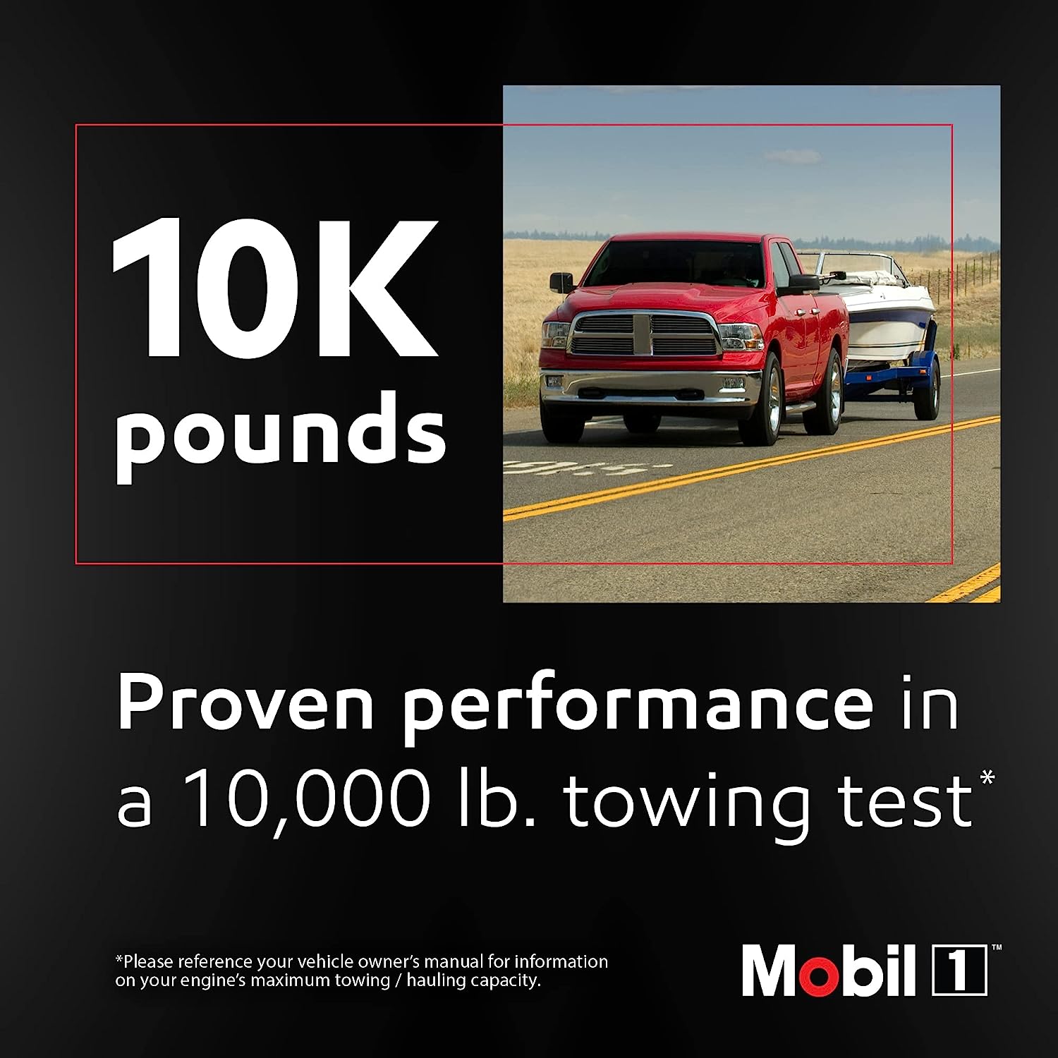 Mobil 1 Truck &amp; SUV Full Synthetic Motor Oil 5W-20, 5 Quart