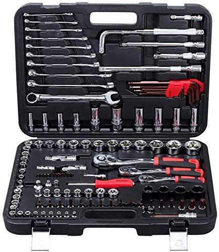 ZSEFV Hand Tools 120pcs Socket Set Car Repair Tool Auto Hand Tool Kit Ratchet Set Torque Wrench Chrome Vanadium Steel Auto Tools Hand Tools