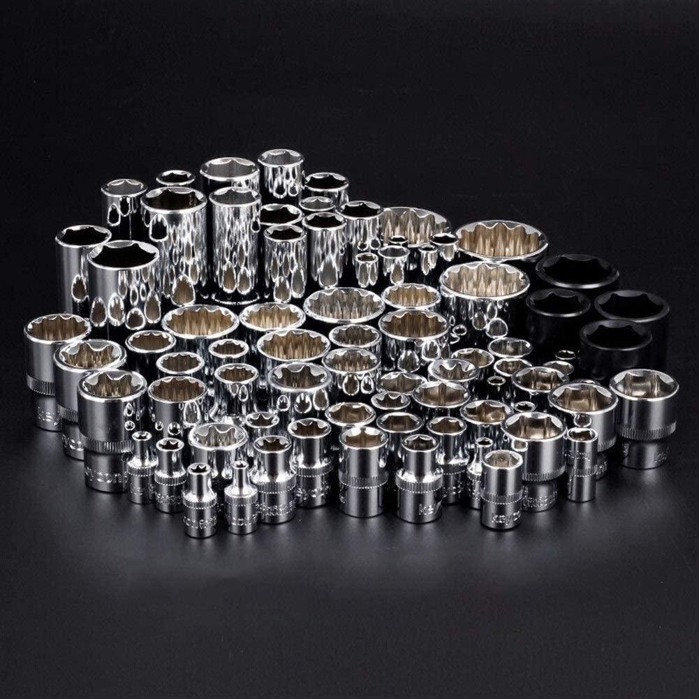 ZSEFV Hand Tools 120pcs Socket Set Car Repair Tool Auto Hand Tool Kit Ratchet Set Torque Wrench Chrome Vanadium Steel Auto Tools Hand Tools