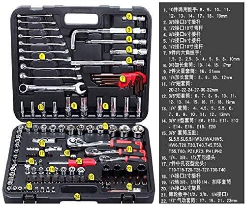 ZSEFV Hand Tools 120pcs Socket Set Car Repair Tool Auto Hand Tool Kit Ratchet Set Torque Wrench Chrome Vanadium Steel Auto Tools Hand Tools