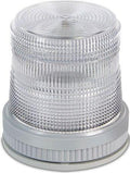 EDWARDS SIGNALING 105XBRMW120A Warning Light,LED,120VAC,White,65 FPM