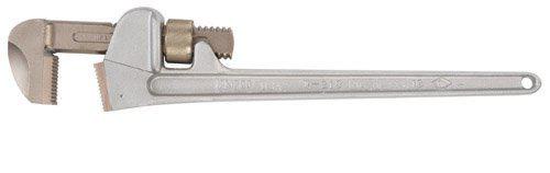 Ampco Safety Tools W-213AL Aluminum Pipe Wrench, Non-Sparking, Non-Magnetic, Corrosion Resistant, 18" OAL