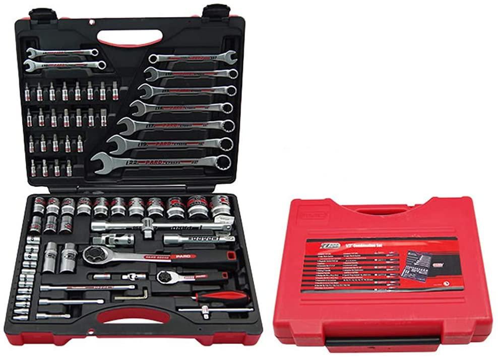 YUQIYU Professional hand tool set industrial Auto repair tools set 1/4 1/2 socket set Ring/open combination tools ratchet wrenches