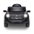 Ride On Toys for Kids 6 volt, Powered Ride on Car w/ Parental Remote Control &amp; Manual Modes, Music, Horn, Lights, Volume Control Functions, Electric Vehicle for 3-5 Years Old Boy Girls, Black, W4510