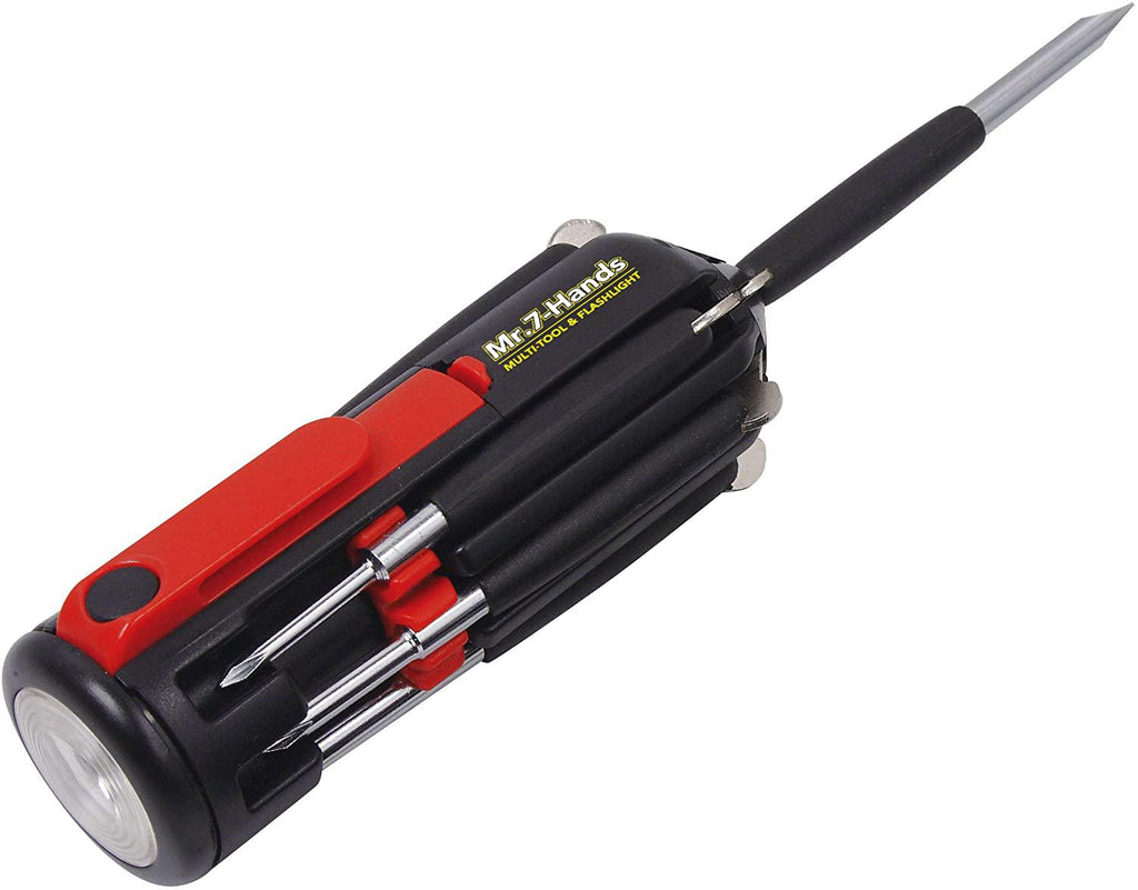 APOLLO TOOLS Original Mr. 7-Hands, Multi Screwdriver Hand Tool, All In One Patented Screwdriver (Four Pack)