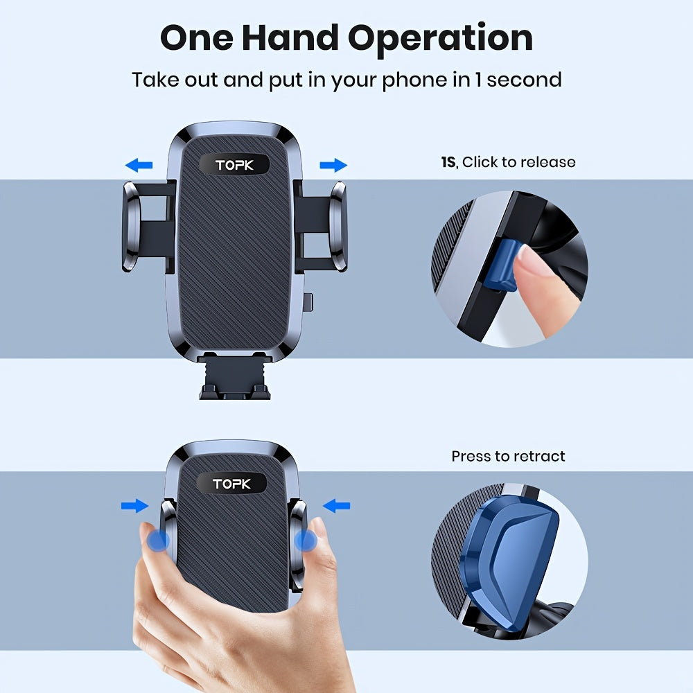 Big Phones &amp; Thick Cases? No Problem! Car Air Vent Phone Mount - The Ultimate Hands-Cell Phone Holder!