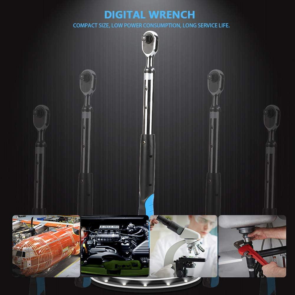 HAND TOOLS Spanners Wrenches Bidirectional Ratchet Wrenches, 200N.m 1/2 ft Digital High Accuracy Torsion Bidirectional Ratchet Head Electronic Wrench Hand Tools wrenches set