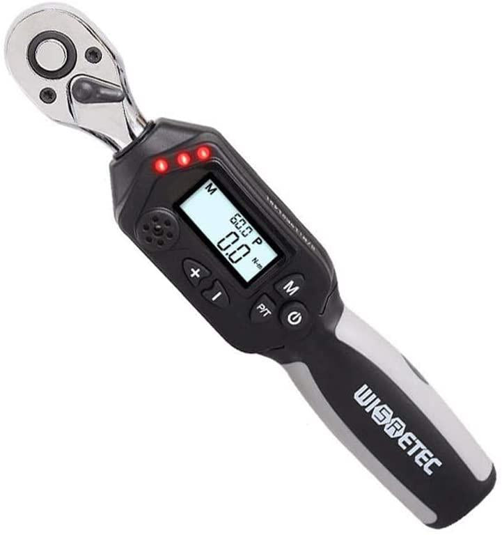 W-SHTAO Digital Torque Wrench Mini Professional Electronic Short Handle Torque Wrenches Repair-Tools-Kit-Set-Tool Bike-Repair Hand-Tools (Color : WR3 30AN)