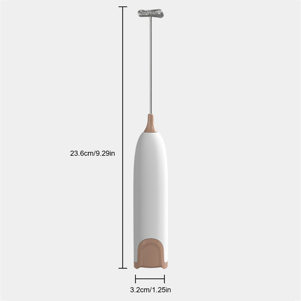 Electric Milk Frother For Perfectly Frothed Coffee And Creamy Cappuccinos Non-Battery