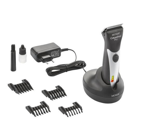 Moser Chromstyle Pro 1871 Black Professional Cordless Hair Clipper 0278