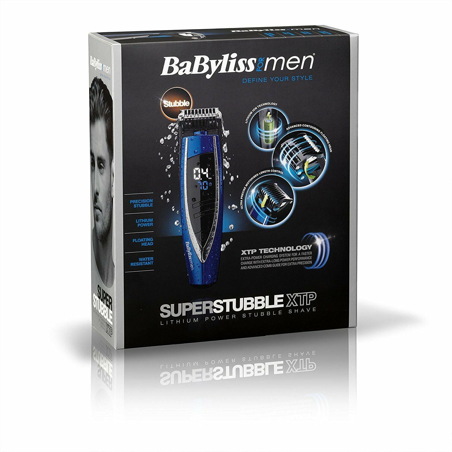 BaByliss 7898BU Super Stubble XTP Mens Trimmer