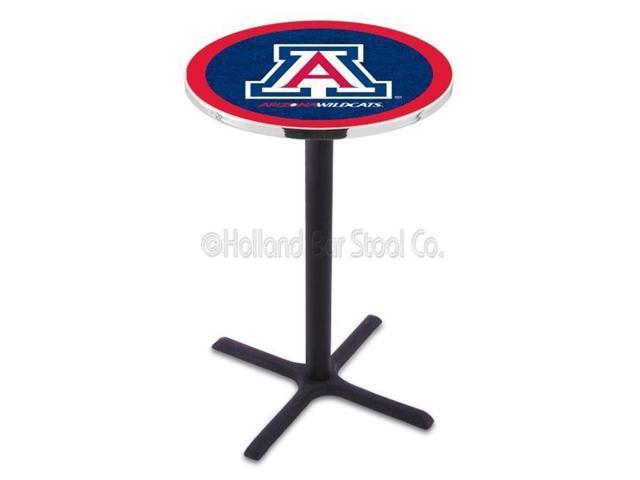 L211B36ArizUn 36 In. Black Wrinkle Arizona Pub Table