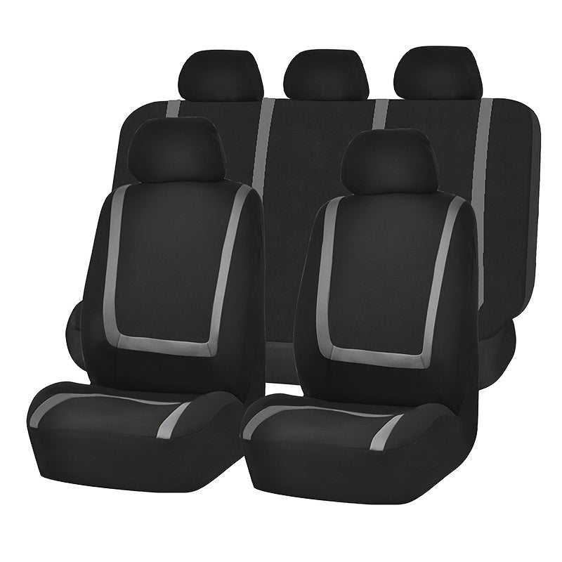 9-Piece Universal Car Seat Interior Accessories Set - Add A Touch Of Style To Your Vehicle!