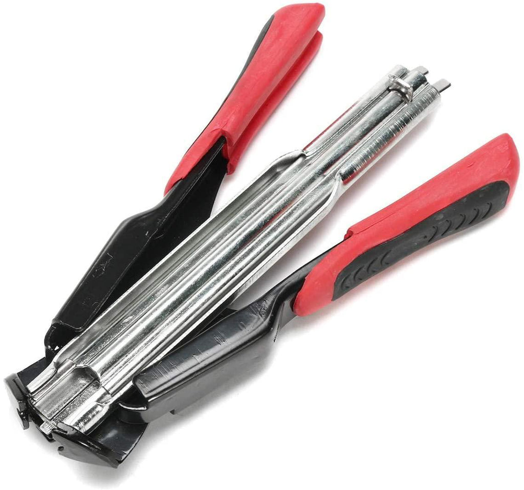 C.W.USJ Hand Tool 2500 C Clips Hog Ring Pliers with Spring Loaded Fastening CaClamp Fences Household Tool