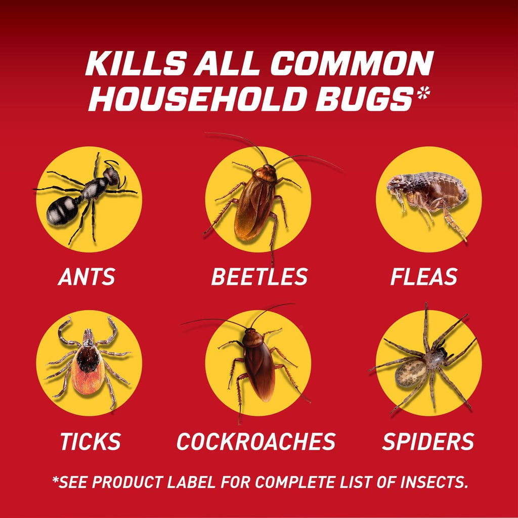 Ortho Home Defense Insect Killer for Indoor &amp; Perimeter2 and Refill Bundle: Long Lasting Bug Barrier, Kills Ants, Roaches, Spiders, 1 gal.