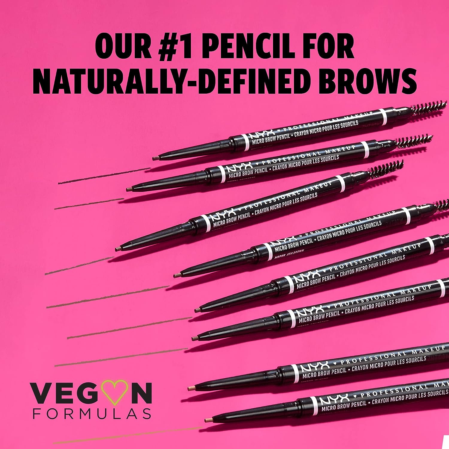 NYX PROFESSIONAL MAKEUP Micro Brow Pencil, Eyebrow Pencil, Blonde